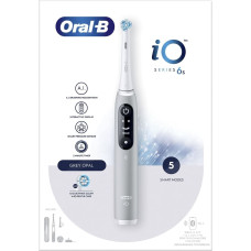 Braun Oral-B iO 6S Adult Vibrating toothbrush Grey, White