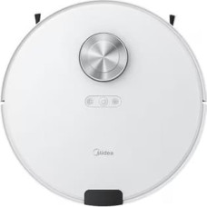 Midea M9 Robot Vacuum Cleaner with Wet&Dry Cleaning, Max Operating Time 180 mins, Lithium Ion Battery 5200 mAh, Dust Capacity 0.25 L, 4000 Pa, White