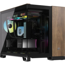 Corsair CC-9011286-WW computer case Midi Tower Black, Walnut