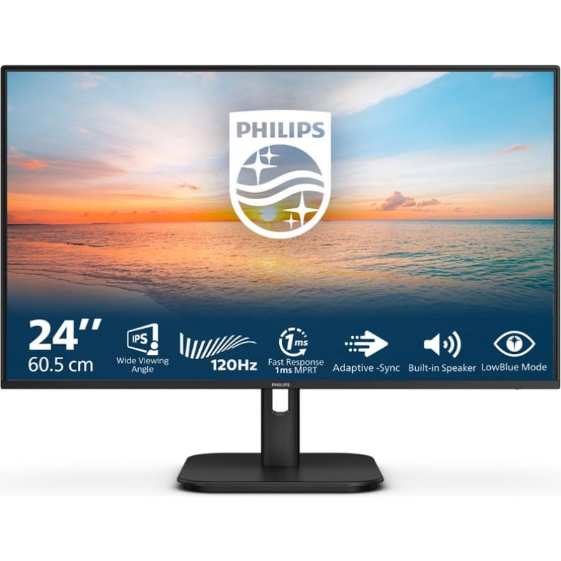Philips Monitor 24E1N1200A IPS 100Hz HDMI DP VGA Speakers