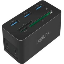 Logilink USB3.2 docking station, 4K/PD/RJ45