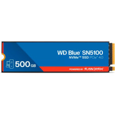 Western Digital SSD WD Blue SN5100 (M.2, 500GB, PCIE GEN 4.0 x4 NVMe)