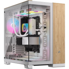 Corsair CC-9011284-WW computer case Midi Tower Bamboo, White