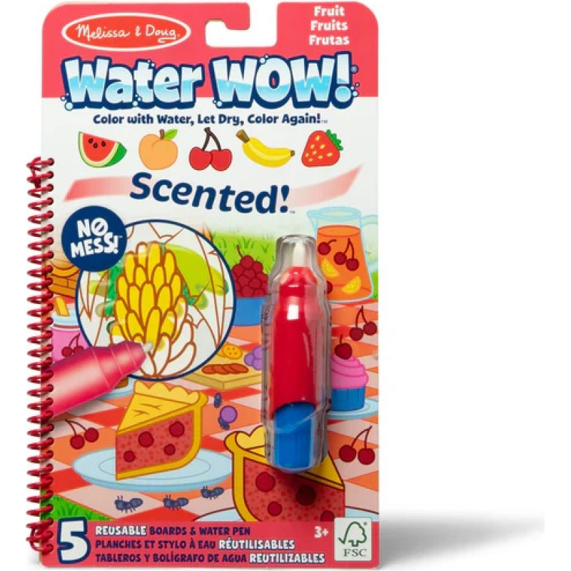 Melissa & Doug Water Wow! Fruit Scented Pad