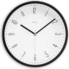 Hama Capri wall clock 25cm black