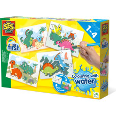 SES Spalvinimo vandeniu rinkinys „Dinozaurai“