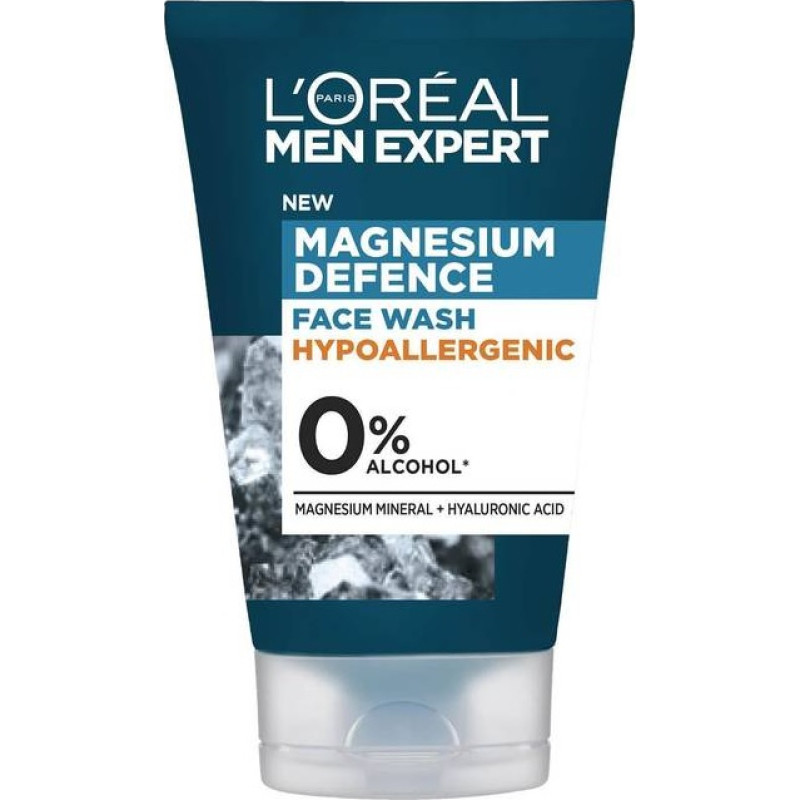 L'oréal Paris - Men Expert Magnesium Defense Face Wash 100 ml
