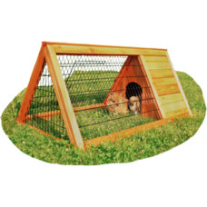Sunnypet - Wooden Cage outdoor Triangular 116x63x53cm