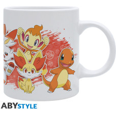 POKEMON Mug Fire Starters - White - 320 ml