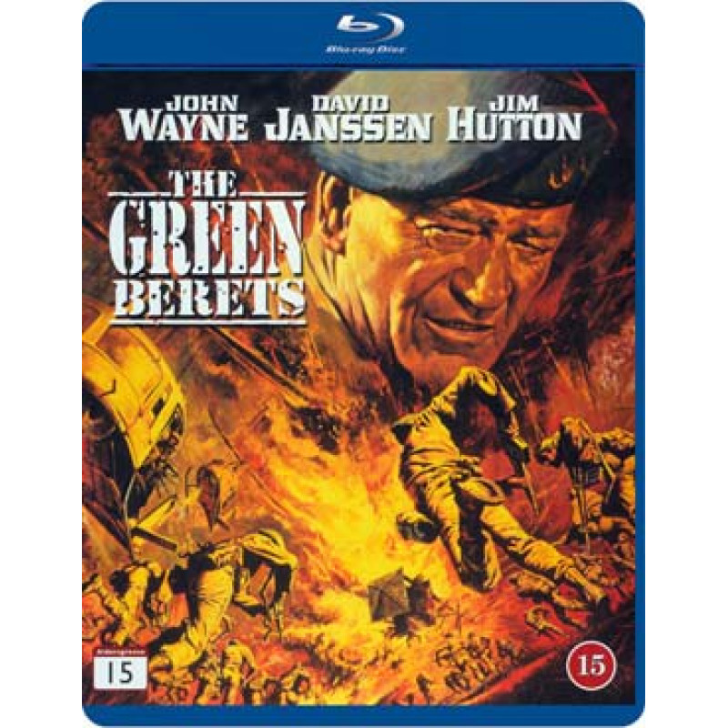 THE GREEN BERETS, BLU-RAY - Classic John Wayne Movie