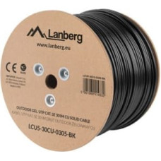 Lanberg LCU5-30CU-0305-BK networking cable 305 m Cat5e U/UTP (UTP) Black
