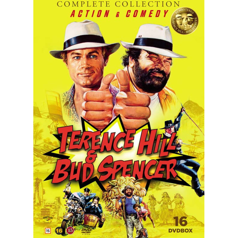 BUD SPENCER & TERENCE HILL  COLLECTION BOX - 16 DVD