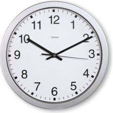 Hama mallorca wall clock silver