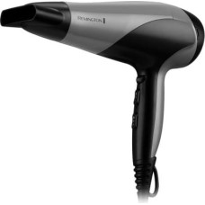 Remington Hair Dryer | D3190S | 2200 W | Number of temperature settings 3 | Ionic function | Diffuser nozzle | Grey/Black