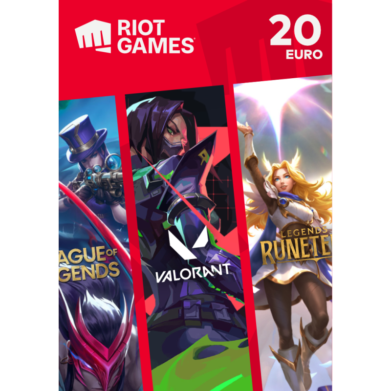 RIOT Points 2600/2050 (su kortele)