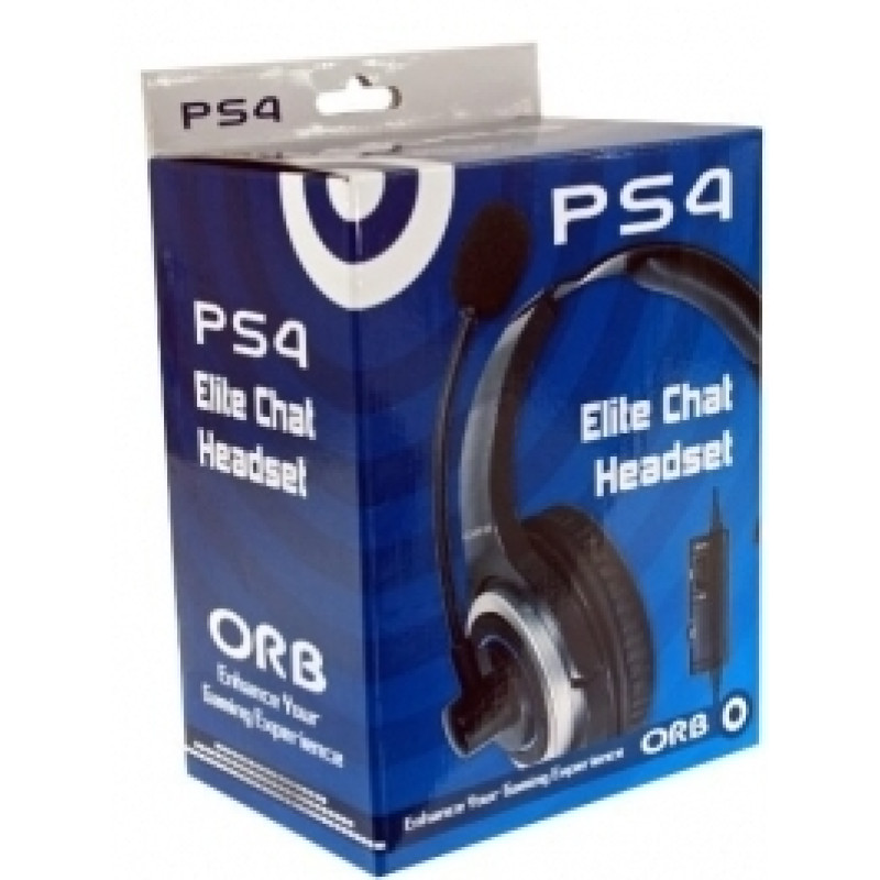 ORB Elite Chat Headset Black PS4