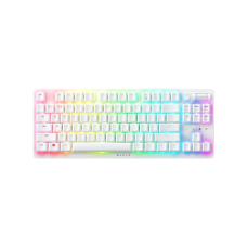 Razer Optical Keyboard Deathstalker V2 Pro White Gaming keyboard Wireless RGB LED light US White Red Switch