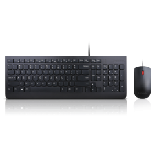 Lenovo Keyboard and Mouse Combo, Wired, Keyboard layout English/Lithuanian, Black