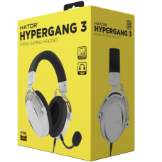 HATOR ESH06 Hypergang 3 Wired Gaming Headset White