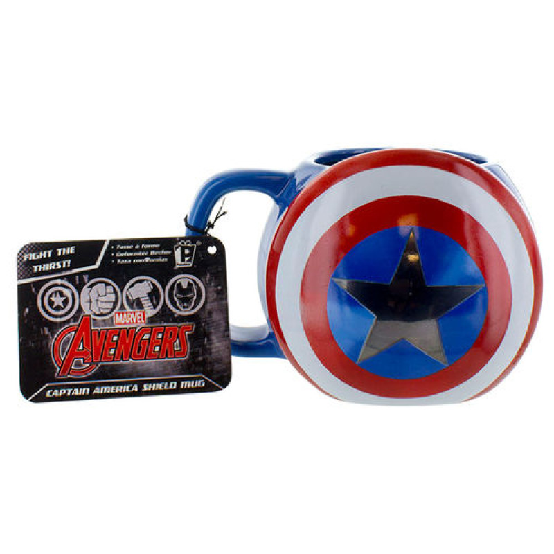 Captain America Shield Mug