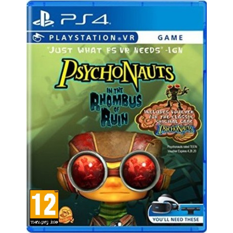Psychonauts In the Rhombus of Ruin VR PS4