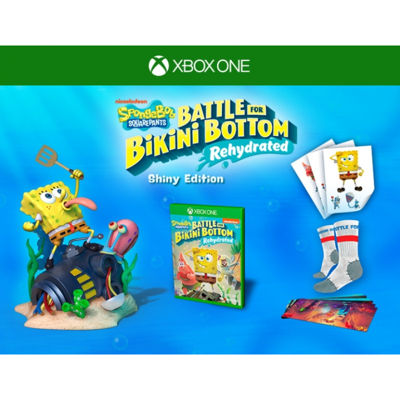 Spongebob SquarePants Battle for Bikini Bottom Rehydrated Shiny Edition XBOX ONE
