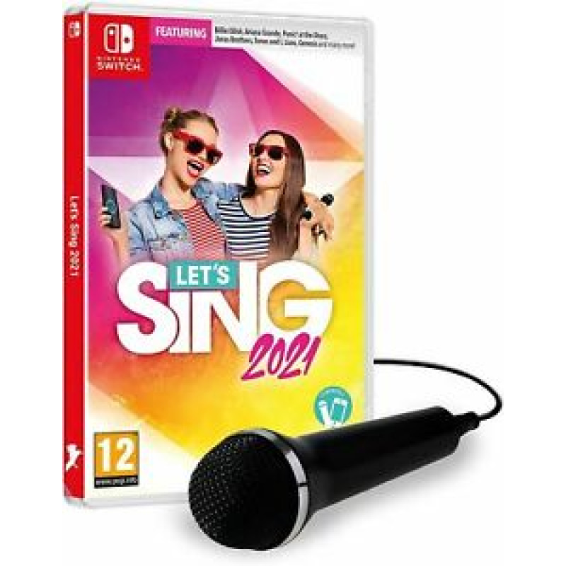 Let's Sing 2021 Single Mic Bundle NS