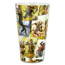 MERCH Paladone Marvel Deadpool Comics Glass