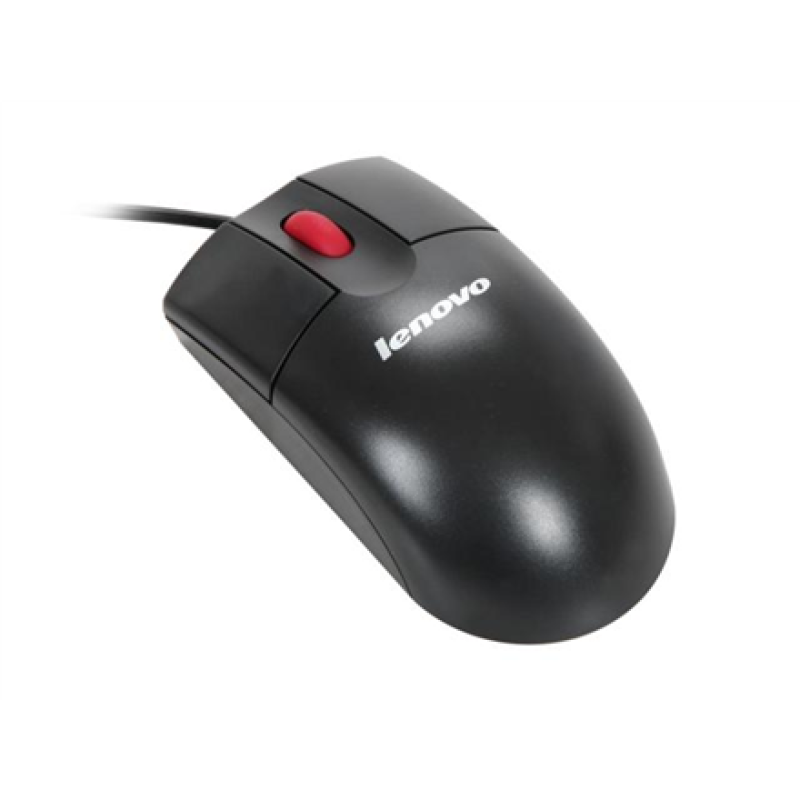 Lenovo 31P7410 ThinkPad Travel Optical Mouse, Wired, No, No, Black