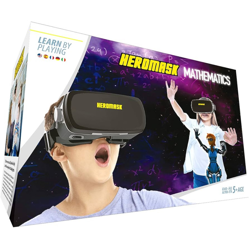 Heromask VR Headset Maths Educational Games
