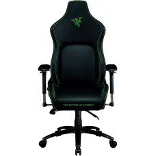 Razer Iskur V2 X Essential Gaming Chair with Built-in Lumbar Support, Green/black