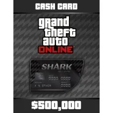 Grand Theft Auto Online | GTA V Bull Shark Cash Card | 500,000 GTA-Dollars [PC Code] UK