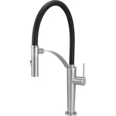Deante Kitchen faucet with flexible spout - 2 types of spray