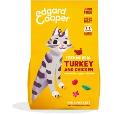 Edgard Cooper - Cat Adult Dryfood Turkey/Chicken - 2kg