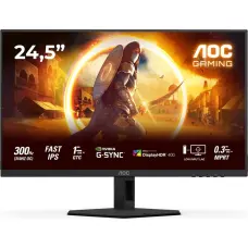 AOC 25G4SRE 24.5'' Fast IPS 300Hz HDMIx2 DP