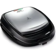 Tefal | SW341D12 Snack Time | Sandwich Maker | 700 W | Number of plates 2 | Number of pastry | Diameter  cm | Stainless Steel/Black