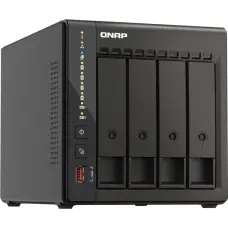 Qnap TS-453E NAS Tower Ethernet LAN Black J6412