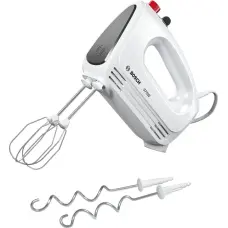 Bosch | Hand Mixer | MFQ22100 CleverMixx | Hand Mixer | 375 W | Number of speeds 4 | Turbo mode | White/Dark Grey