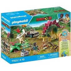 Playmobil Figures set Dinos 71523 Research camp with dinos