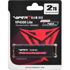 Patriot Memory Patriot Viper VP4300L M.2 PCI-Ex4 NVMe 2TB 7.2 / 6.