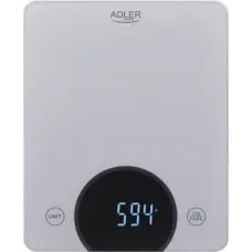 Adler | Kitchen Scale | AD 3173s | Maximum weight (capacity) 10 kg | Graduation 1 g | Display type LED | Grey