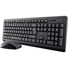Trust Primo keyboard Mouse included RF Wireless QWERTY US English Black