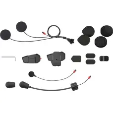 Sena SPIDER-ST1-A01 Mounting kit for intercom with built-in microphones and loudspeakers Black