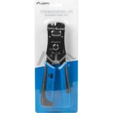 Lanberg Universal crimping tool RJ-45 RJ-11 + tester NT-0203