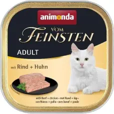 Animonda Vom Feinsten Adult Beef with chicken - wet cat food - 100g
