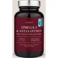 Nordbo - Vegan Omega-3 & Astaxanthin - 90 capsules