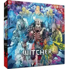 Good Loot - Gaming Puzzle: The Witcher Monster Faction Puzzles 500