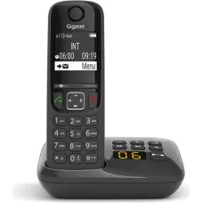 Gigaset AS690A Analog/DECT telephone Caller ID Black