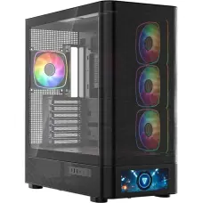 Modecom Volcano Volcano AQ500 ARGB Midi Black