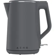 Aeno Electric Kettle EK4: 1850-2200W, 1.5L, Strix, Double-walls, Non-heating body, Auto Power Off, Dry tank Protection